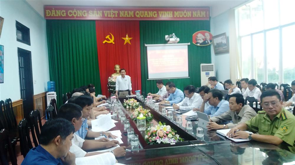 UBND huyện Krông Năng: Sơ kết thực hiện nhiệm vụ KT-XH 9 tháng đầu năm, triển khai nhiệm vụ 3 tháng cuối năm 2018